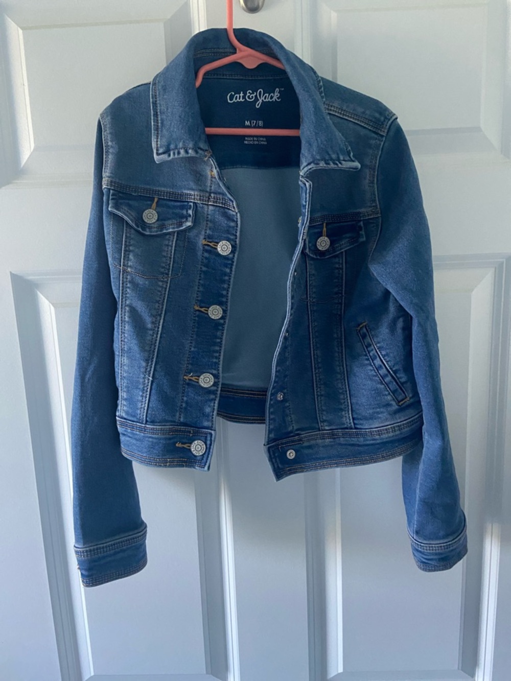Cat & Jack Medium Blue Denim Jacket